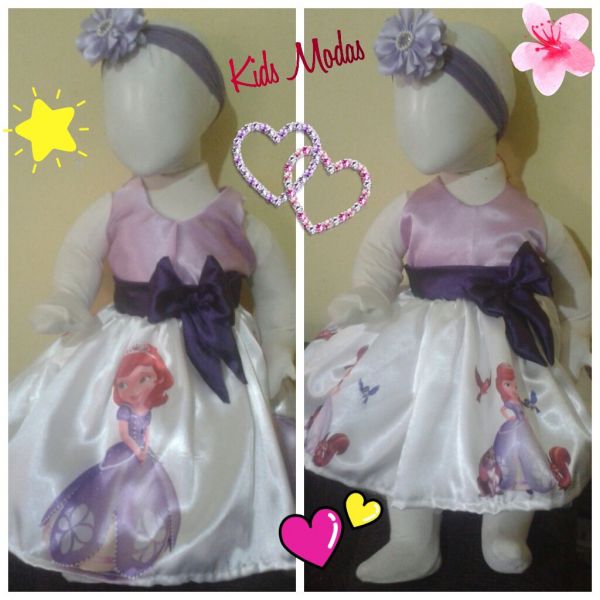 VESTIDO PRINCESA SOFIA